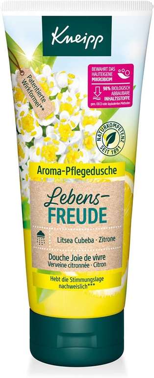 (Prime Spar-Abo) Kneipp Aroma Pflegedusche Lebensfreude, 1er Pack (1 x 200 ml)