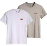 [Prime/Locker] Levi's Herren 2'er Pack Crewneck Graphic Tee T-Shirt 100% Baumwolle (Gr. XXS-XXL) - 16,-€ möglich
