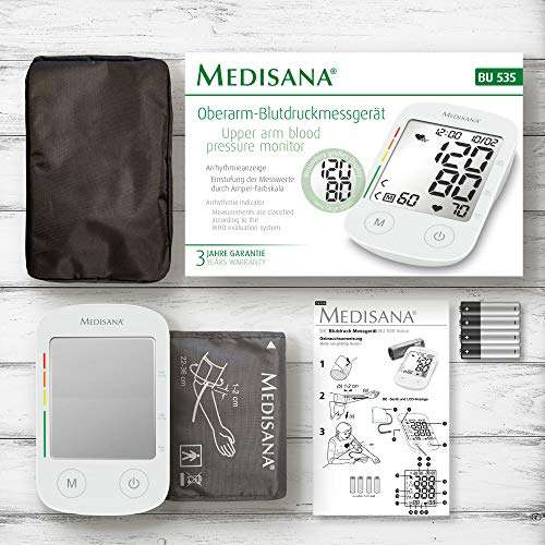 [Amazon Prime] Medisana BU 535 Voice Oberarm-Blutdruckmessgerät