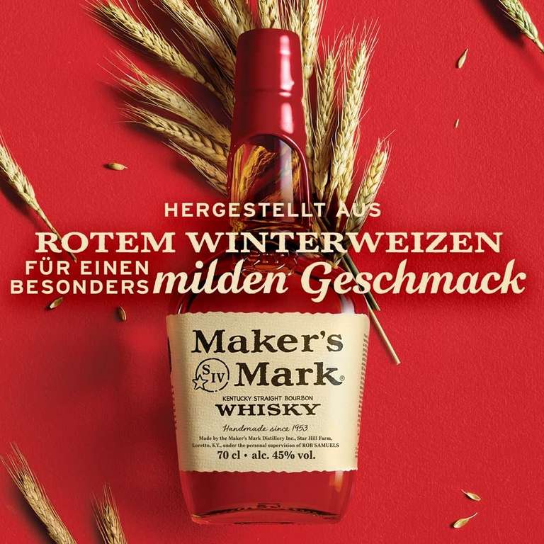 Makers Mark Bourbon Whiskey unter 20€ (Prime)