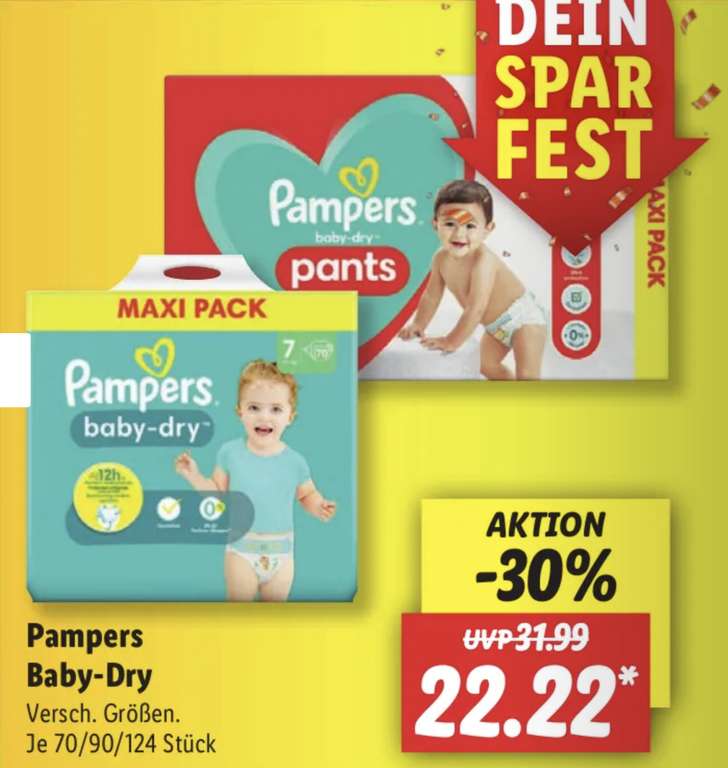 Pampers Windeln Pants