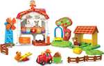 VTech Tip Tap Baby Tiere - Lustiger Bauernhof – Interaktives Spielzeug mit Licht und Musik für fantasievolle Rollenspiele (Amazon Prime)