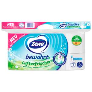 0,70€ Rabatt für den Kauf einer Packung ZEWA bewährt Lufterfrischer Toilettenpapier bis 30.09.2023