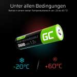 Green Cell AA-Akkus 2600mAh 1.2V 8 Stck Akkubatterien (Prime)