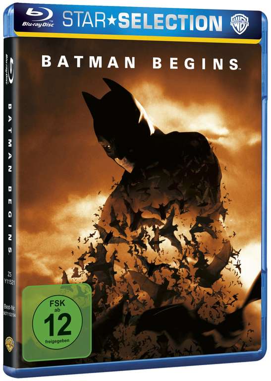 Batman Begins (Blu-ray) für 3,75€ / IMDb 8.2/10 (Amazon Prime)