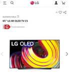 [CB & UniDays] LG 4K OLED65CS9LA (65 Zoll, UHD, OLED, 120Hz, 4x HDMI 2.1) Bestpreis! | 77 Zoll für 1699,15€!