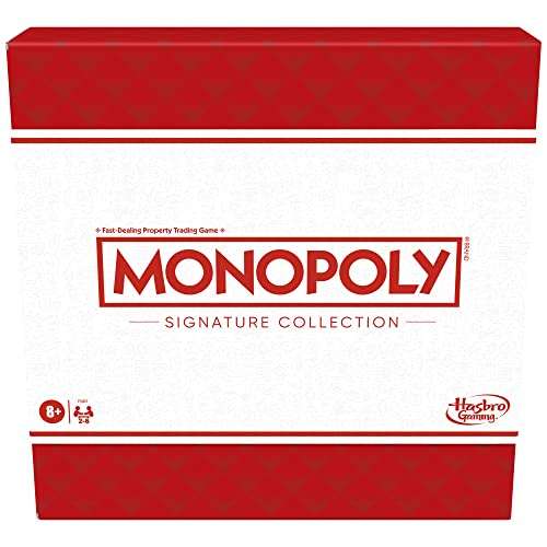 [PRIME] Hasbro Monopoly Premium Collection für 2-6 Spieler ab 8 Jahren für rechnerisch 18,86€ [nur noch Heute]