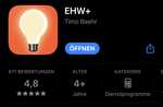 [iOS / Android] Strom-/Heiz-/Wasserverbrauch Monitoring App „EHW+“ min. 50% Rabatt auf Inapp!