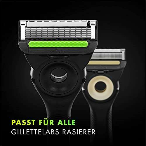 Gillette Labs Rasierklingen, 9 Ersatzklingen, für Gillette Labs Nassrasierer Herren (Prime Spar-Abo)