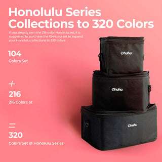 Für Künstler - Ohuhu Honolulu 320 Colors Dual Tips Alcohol Art Markers