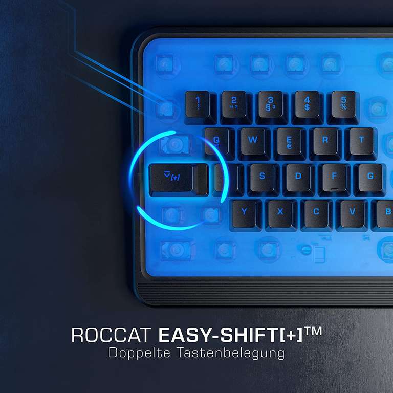 ROCCAT ROC-12-580 Magma, membran, schwarz, Gaming Tastatur