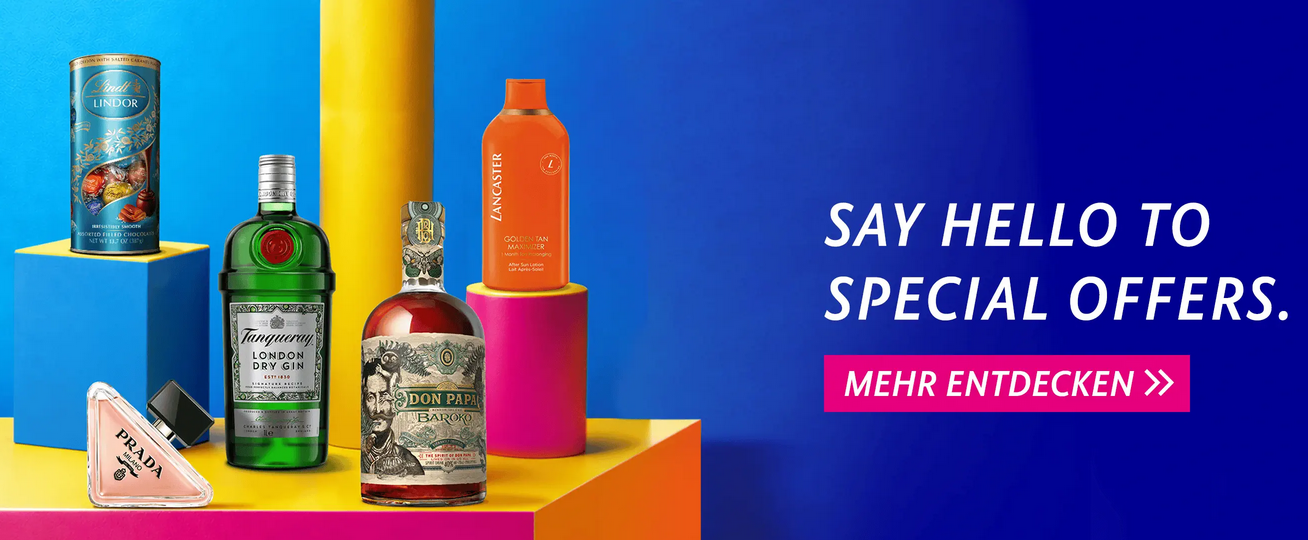 Spirituosen Angebote Frankfurt Airport Ramazzotti, Campari, Moet