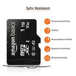 Amazon Basics - MicroSDXC, 1 TB, mit SD Adapter, A2, U3, Lesegeschwindigkeit bis zu 100 MB/s