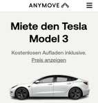 [Lokal FFM]: Tesla Mieten für ab 29€/Tag; 50km inklusive; Strom inklusive