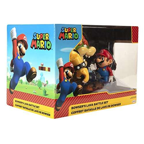 Nintendo Super Mario Bowser 18cm vs. Mario Figuren Set (Wave 1)