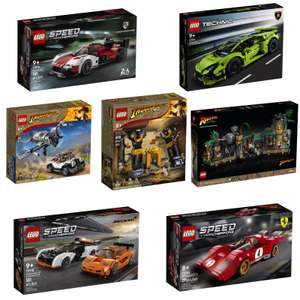Alternate Cyber Week Lego Angebote | z.B. LEGO Speed Champions - Porsche 963 (76916) / 42161 / 77012 / 77013 / 77015 / 76918 / 76906 / 42158