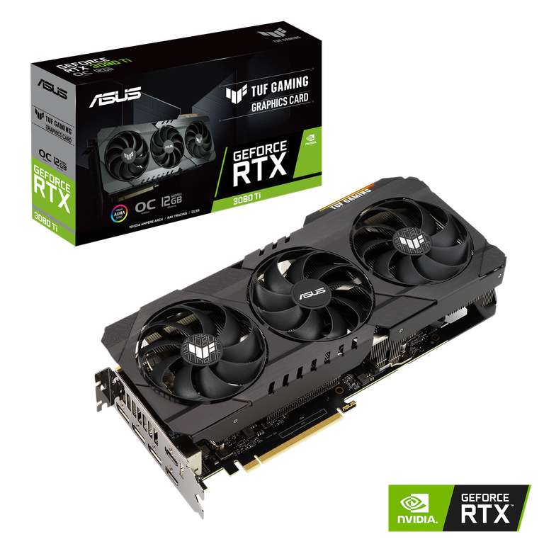 ASUS TUF GeForce RTX 3080 TI 12 GB OC Gaming Grafikkarte für 1240€ inkl. Versand