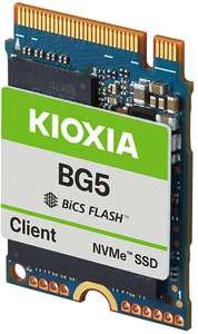Kioxia BG5 Series SSD 1024 GB Client intern M.2 2230 PCIe 4.0 x4 NVMe (KBG50ZNS1T02)