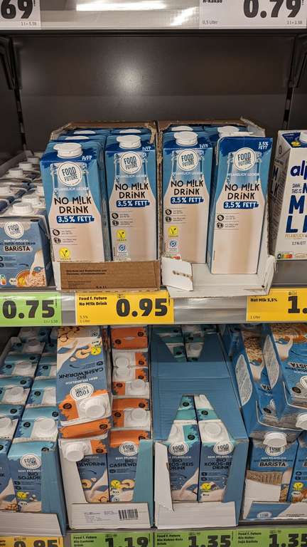 [Penny] Dauerhaft Vegane Produkte der Eigenmarke im Preis gesenkt. z.B. Sojajoghurt, 85 Cent statt 1,39€
