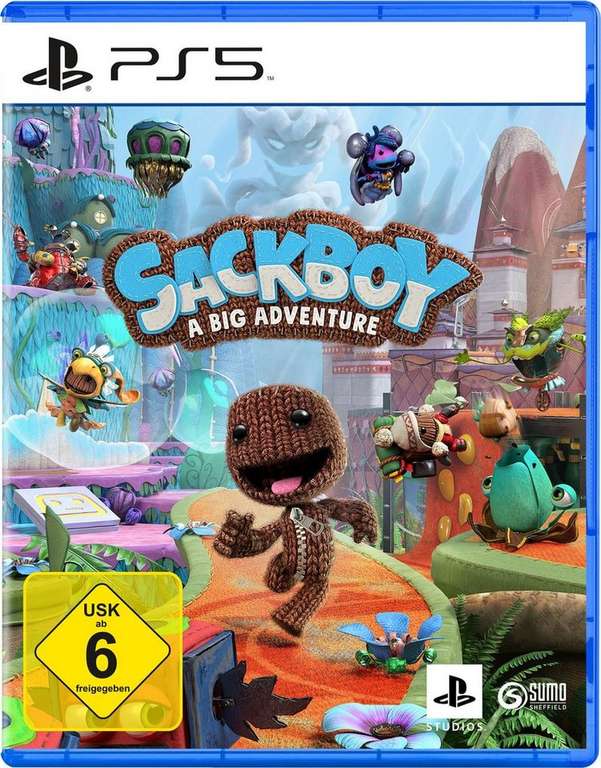 [Otto Up Lieferflat] Sackboy: A Big Adventure PS4 & PS5 (Metacritic 79 / 8,5, ca. 10,5 - 30,5h Spielzeit)