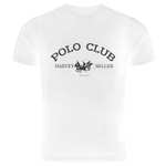 Harvey Miller Herren T-Shirt Polo Club für 4,99€ + 3,95€ VSK (100% Baumwolle, In weiß und rot verfügbar, Größen M bis XXL)