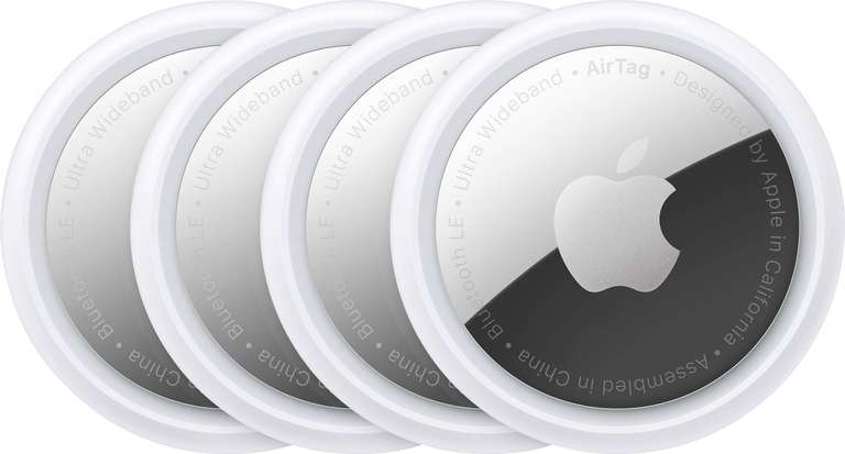 Apple AirTag 4er-Pack (21€ je Stück)
