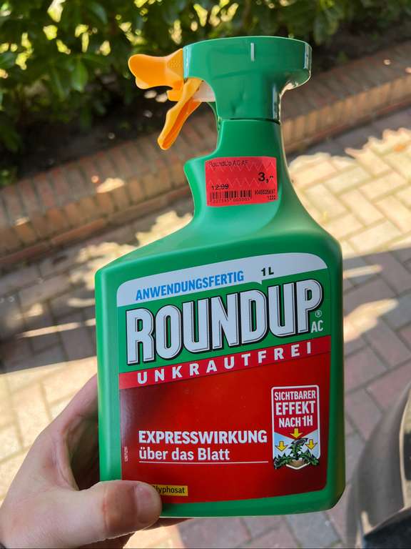 [LOKAL Varel] Hagebaumarkt Unkrautvernichter Roundup Anwendungsfertig - 1 liter