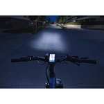 Fischer Fahrrad Beleuchtungs-Set 60/30/15 Lux, Akku-Leuchtenset Twin, Front- und 360° Rückleuchte, mit Akku und USB-Ladefunktion
