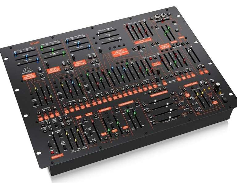 Behringer Synthesizer 2600, Semi-Modularer monophoner Analogsynthesizer für 372,30€