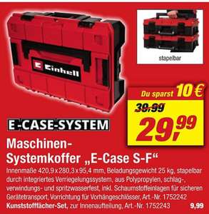 Original Einhell E-Case S-F Systemkoffer (10€ sparen ab 50€ Einkaufswert)