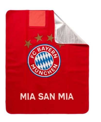 FC Bayern Picknickdecke "Mia san mia" (120 x 150 cm)