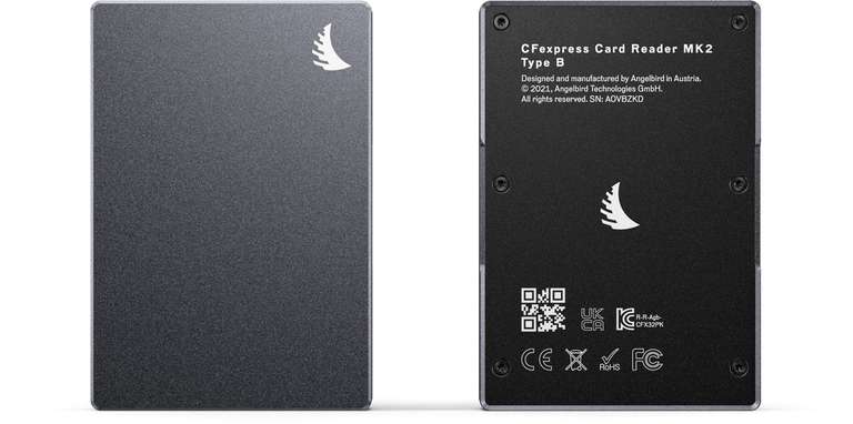 Angelbird CFexpress 2.0 Type B Single-Slot-Cardreader, USB-C 3.2 [Buchse], MK2