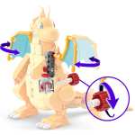 387-teiliges MEGA Pokémon Dragoran Bauset von Mattel (ab 6 Jahren, offizielles Lizenzprodukt, erweiterbar)