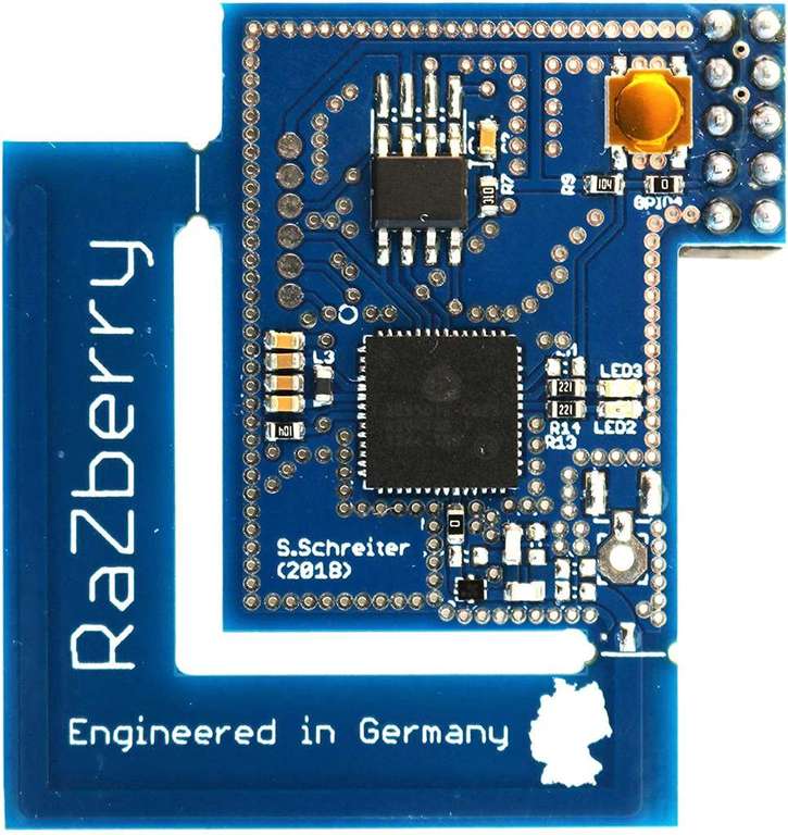 Z-Wave.Me RaZberry2 | Z-Wave Aufsteckmodul zur Nutzung eines Raspberry Pi als Z-Wave Gateway | Antenne mit bis zu 200m Reichweite