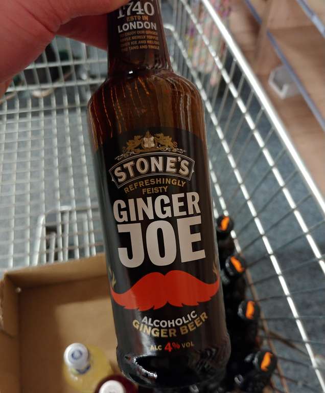 [Lokal Bremen] Lagerverkauf: Stone's Ginger Joe Ginger Beer (33cl, 4% Alk., MHD 11/2022)