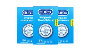 [iBood] Durex Sammeldeal | Kondome, Gleitgel und Vibrator | 43 ct/Kondom | 47 ct/Kondom mit Geschmack (Strawberry) | Schutz vor Alimenten