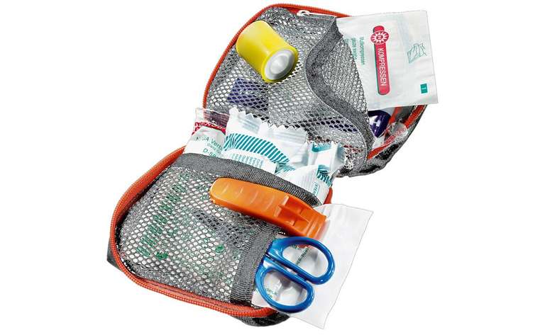 (Amazon Prime oder Locker/FahrradXXL) Deuter First Aid Kit Active Erste Hilfe Set für unterwegs // Deuter First Aid Kit für 21,98