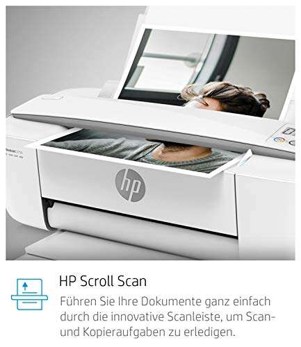 HP DeskJet 3750 Multifunktionsdrucker, Drucken, Scannen, Kopieren, WLAN, Airprint (Prime)