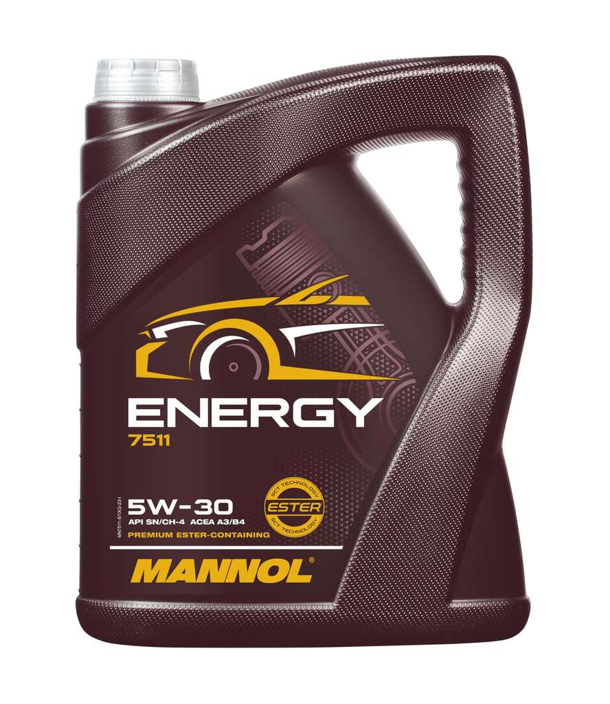 MANNOL 7511 Energy 5W-30 Motoröl 5 Liter (VW 502 00, MB 229.5) ab 18,22 € im Spar-Abo bei Amazon