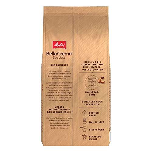 (Prime Spar-Abo) Melitta BellaCrema Speciale Ganze Kaffee-Bohnen 1kg