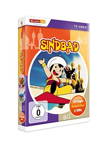 Sindbad - DVD Komplettbox (6 DVD's) - 42 Folgen mit 16 Stunden Laufzeit [Prime/JPC]