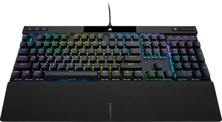 [Otto UP] Corsair K70 PRO RGB Optisch-Mechanische Gaming-Tastatur (Lineare OPX-Tastenschalter, PBT Double-Shot-Tastenkappen, 8.000 Hz)