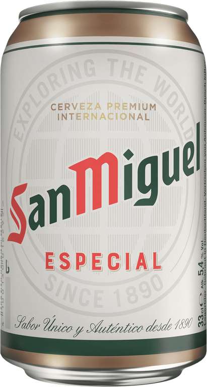 San Miguel Especial (24x0,33l) für 9,36€ + 5,99€ Vsk (+ Pfand)