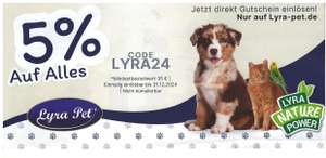 Lyra Pet Tierfutter (35€ MBW)