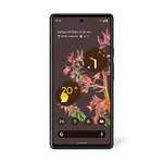 Angebot: Google Pixel 6 – Android 5G Smartphone ohne SIM-Lock mit 50 Megapixel-Kamera und Weitwinkelobjektiv – [128 GB] – Stormy Black