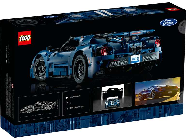 LEGO Technic - Ford GT 2022 (42154) | 1468 Teile | ca. 5,24ct / Teil