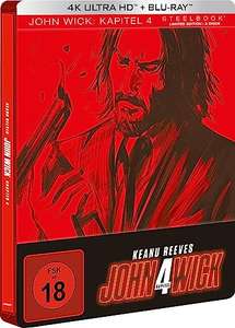John Wick 4 4K Steelbook (Amazon Prime)