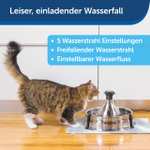 PetSafe Drinkwell 360° Edelstahl Trinkbrunnen für Hunde + Katzen