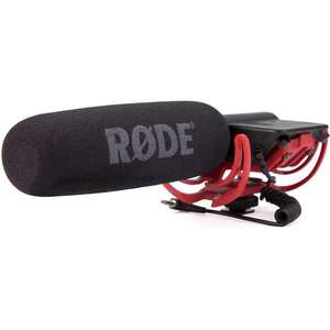 RODE VideoMic Rycote - Richtmikrofon/Kondensatormikrofon inkl. Schaumstoffwindschutz (Supernierencharakteristik, 3.5 mm Klinke)