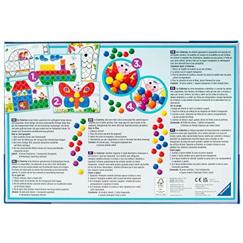 Ravensburger Colorino | Mosaik-Steckspiel für Kinder ab 2 Jahren [Saturn & Media Markt / Amazon Prime]